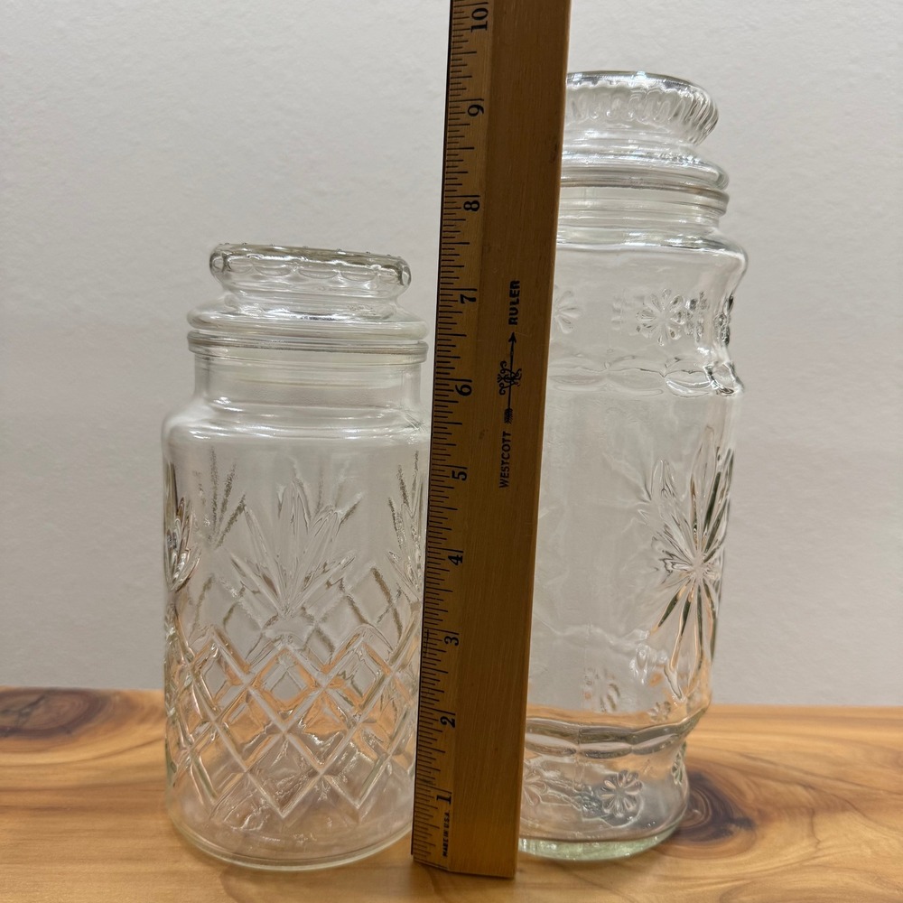 VINTAGE 70s Mr. Peanut Planters Glass Jars (Set of 2) + Rare Silver Plated Spoon - Picture 13 of 16